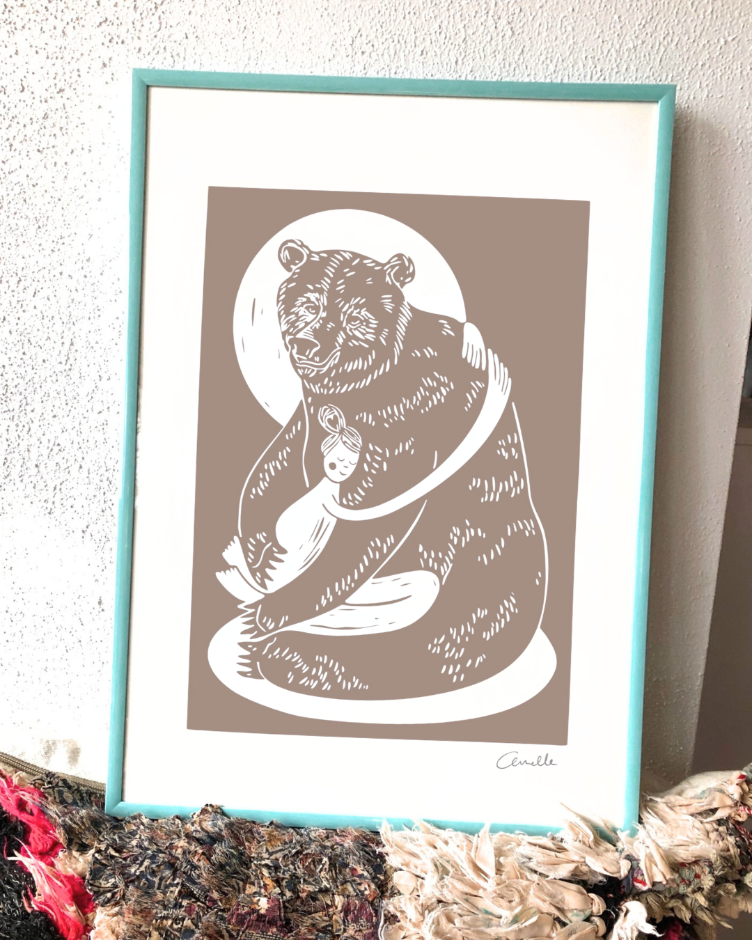 Frygt ikke - Kunstplakat