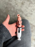 Partypølse Tuxedo || Håndlavet Keramik | Zimmerlund Kunst
