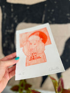 Håndlavet collografi | I'm not special no. 1 | Anette Zimmerlund