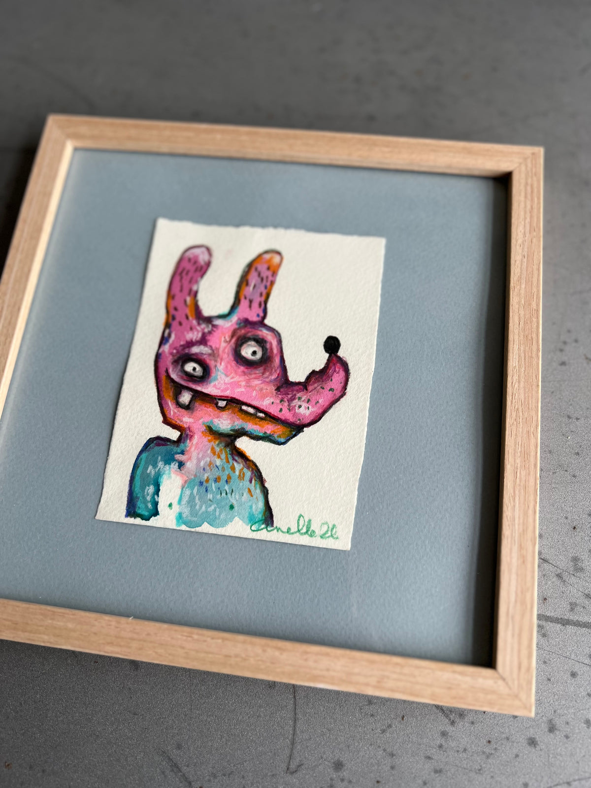 Ugly Truth | Originalt maleri | Anette Zimmerlund