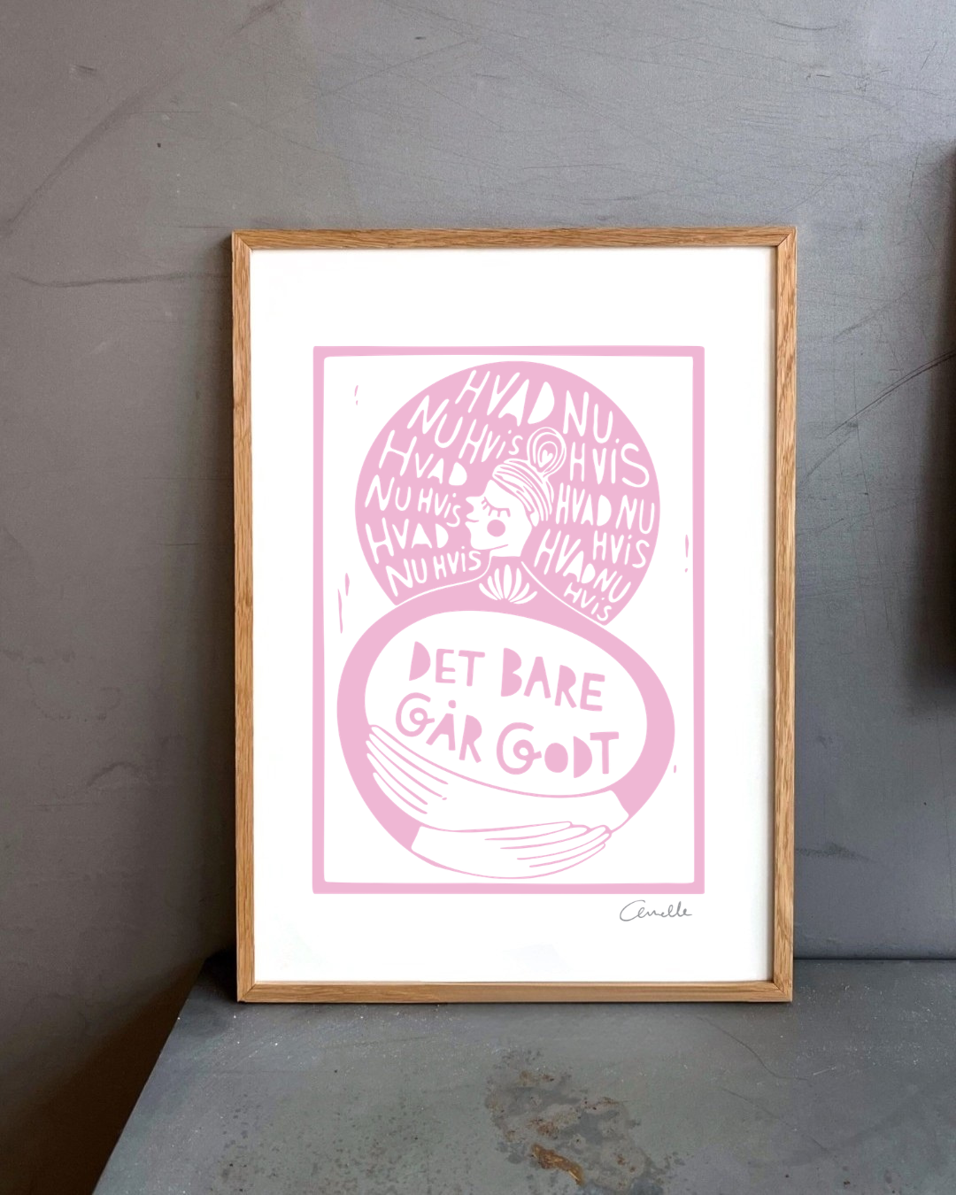 Hvad nu hvis - Kunstplakat