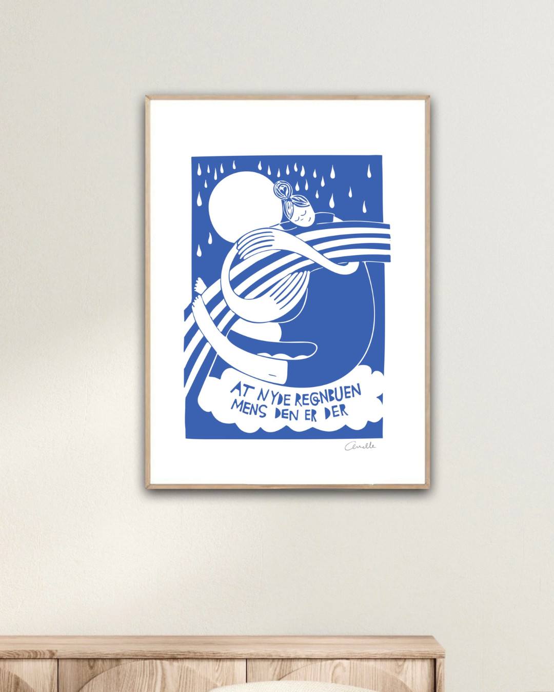 Regnbuen - Kunstplakat