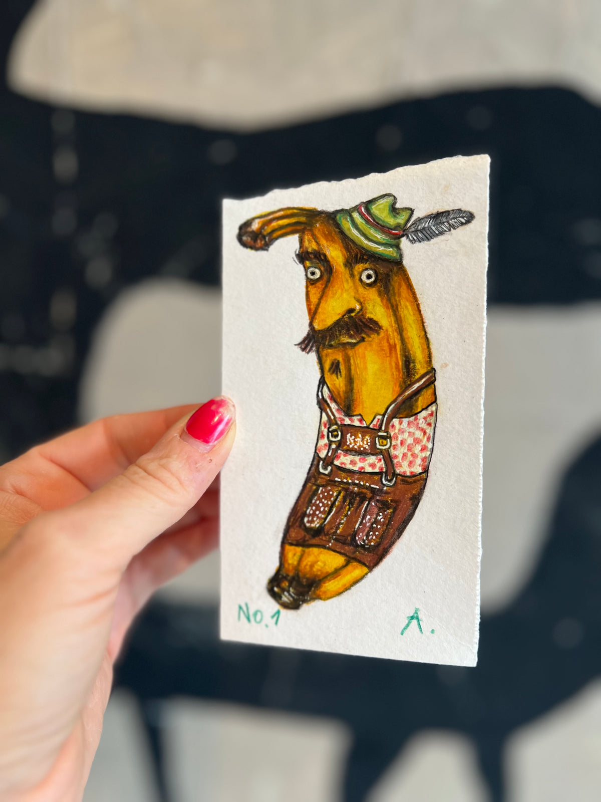 Originalt maleri | Tyrolerbanan no. 1