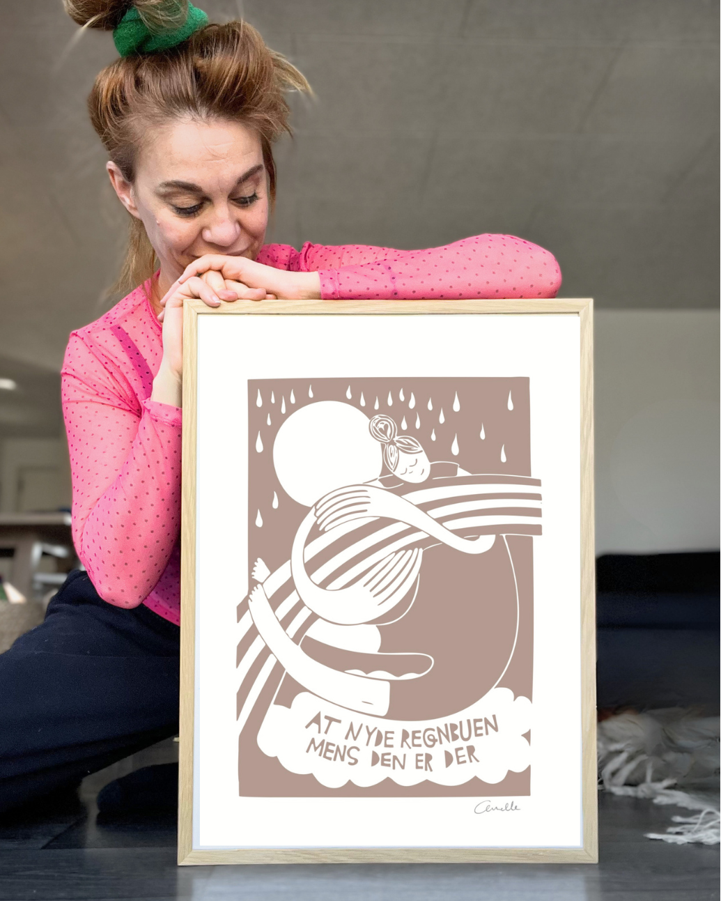 Regnbuen - Kunstplakat