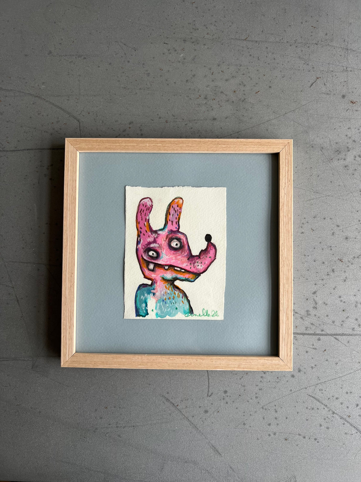 Ugly Truth | Originalt maleri | Anette Zimmerlund
