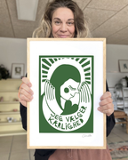 Jeg vælger kærlighed - Kunstplakat