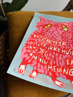 Originalt maleri | Kat no. 1 | Anette Zimmerlund