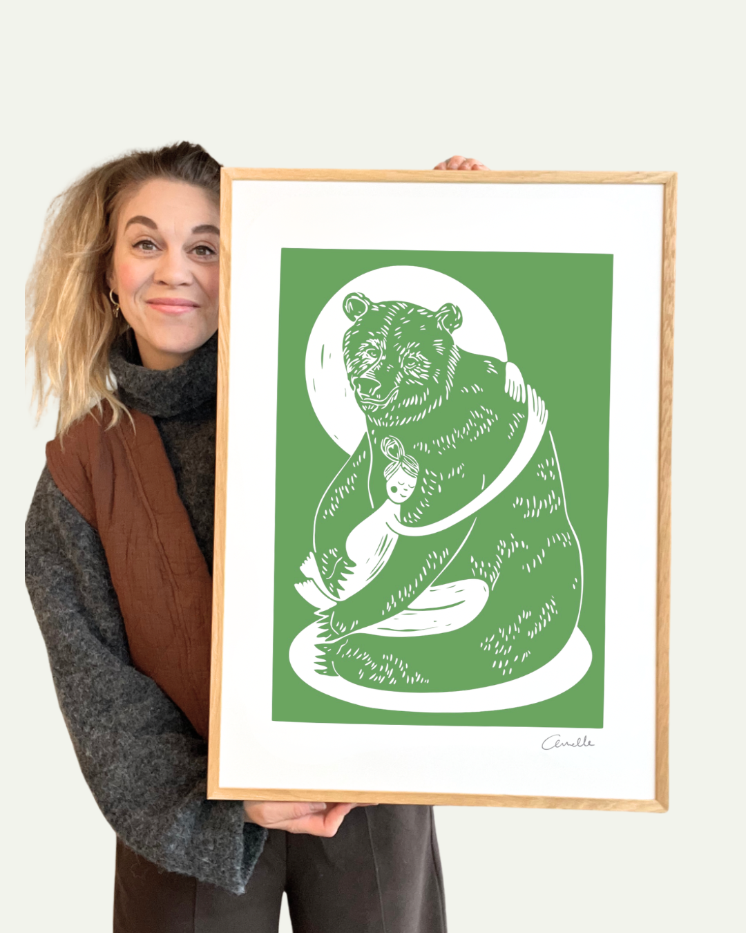 Frygt ikke - Kunstplakat