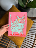 Originalt maleri | Kat no. 2 | Anette Zimmerlund