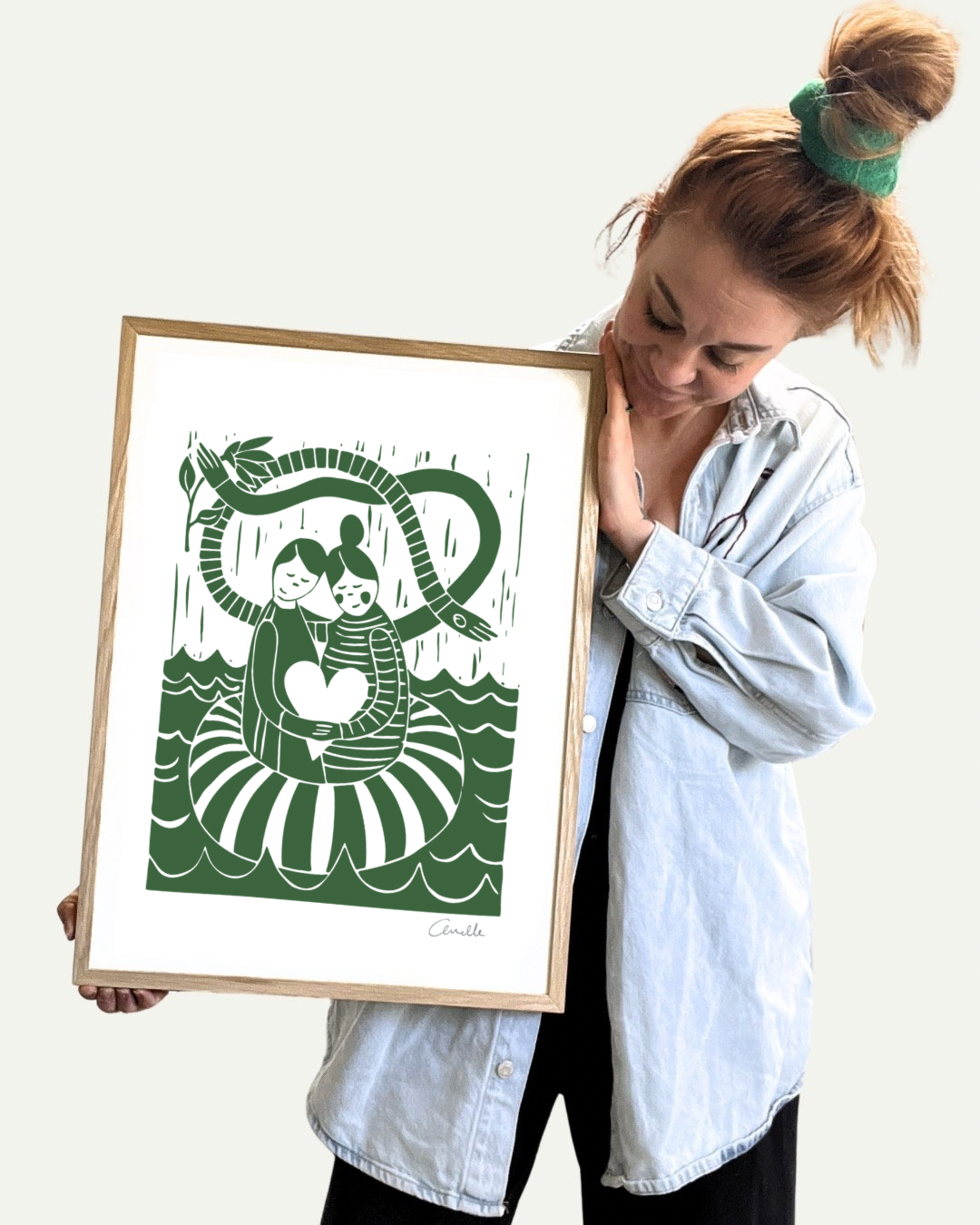 Dig og mig - Kunstplakat