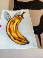 Originalt papirværk | Bananflue