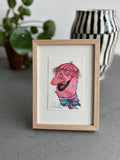 Indrammet maleri | Bonjour Amour | Anette Zimmerlund