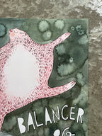 Originalt maleri | Syng, hop, dans | Anette Zimmerlund