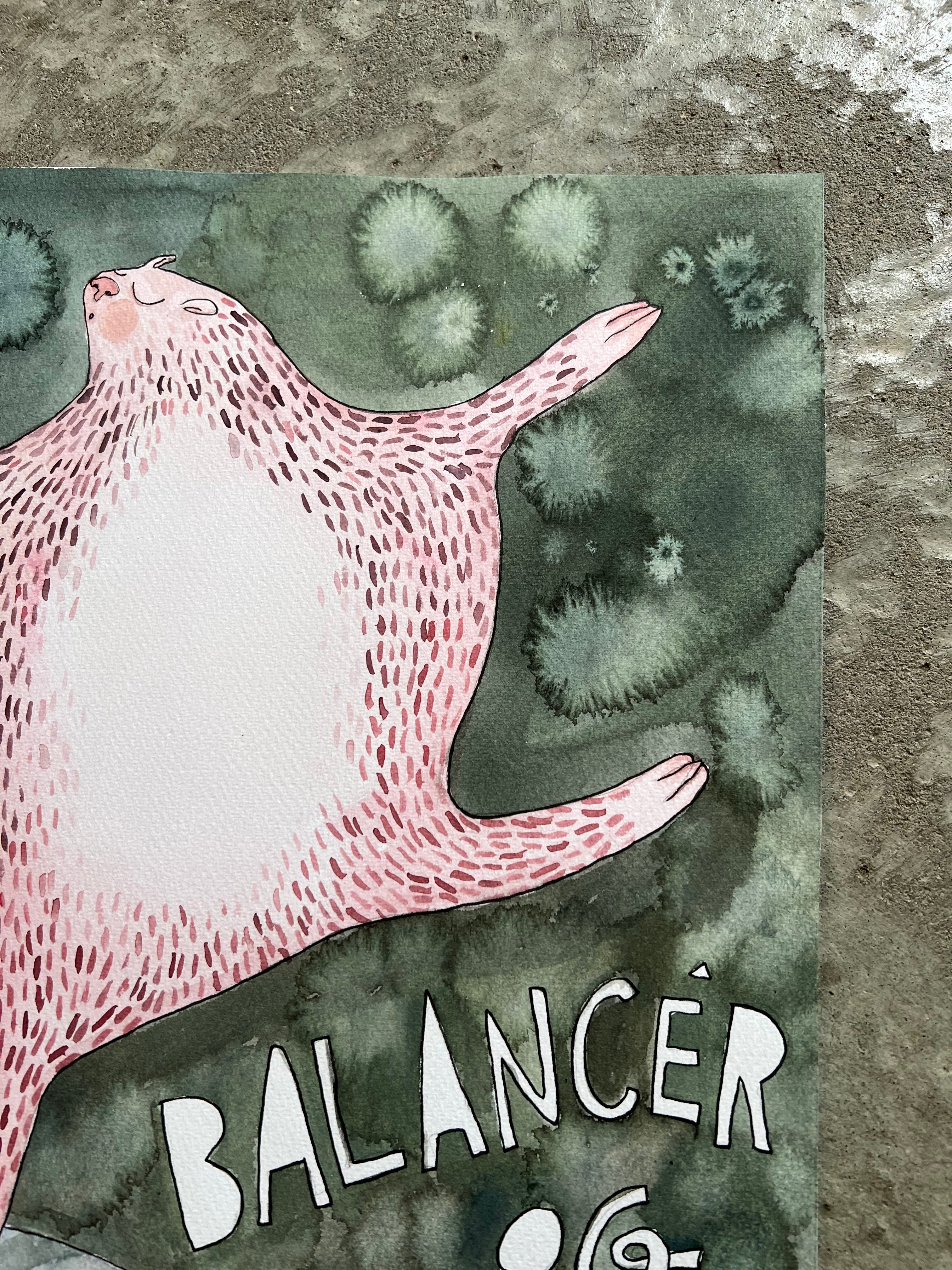 Originalt maleri | Syng, hop, dans | Anette Zimmerlund