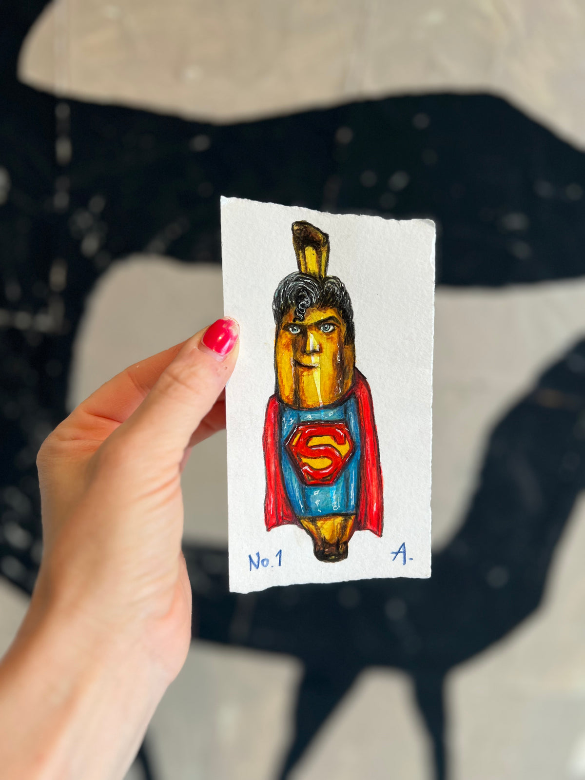 Originalt maleri | Superbanan no. 1