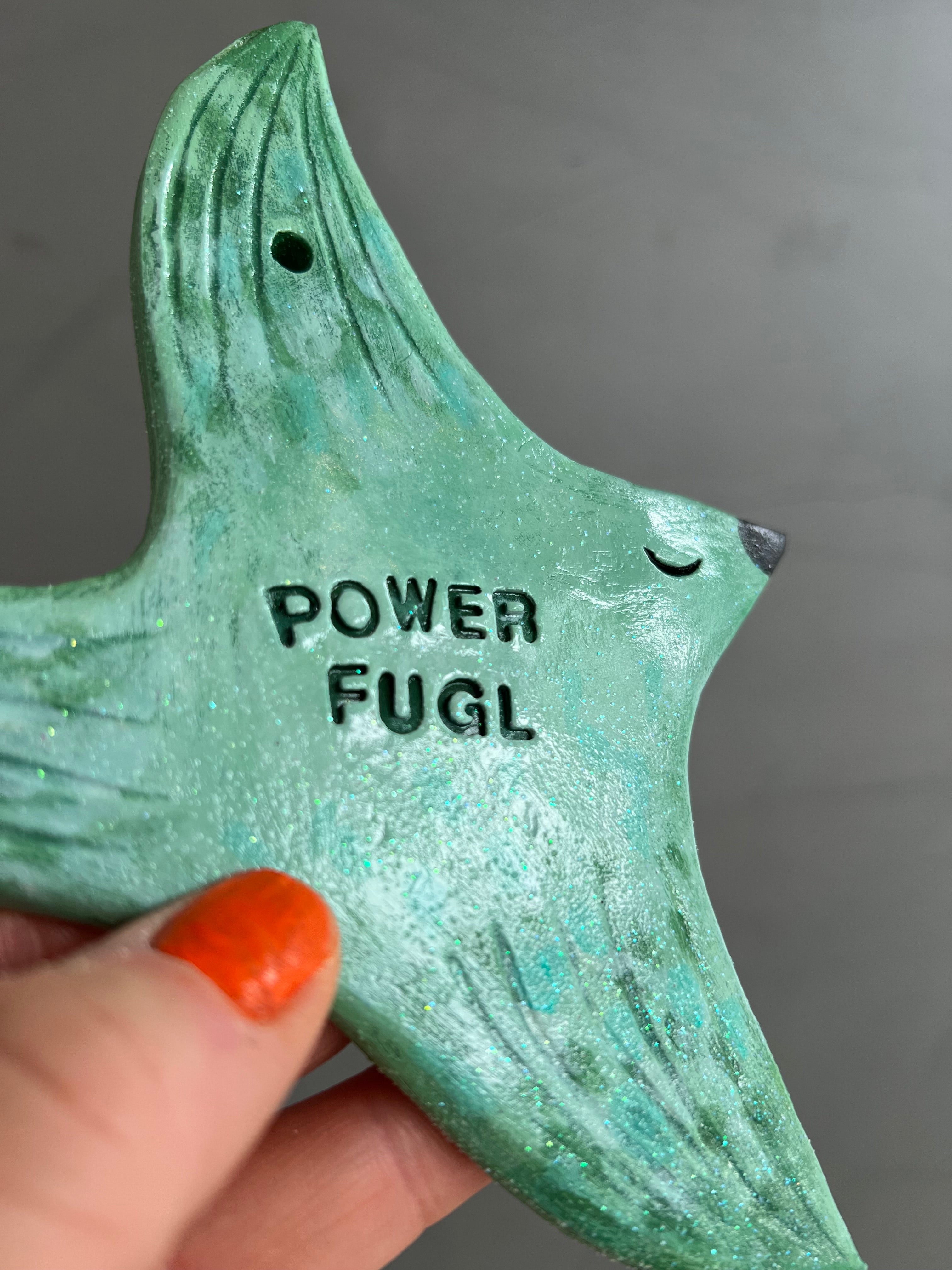 Håndlavet Keramik | Powerfugl | Anette Zimmerlund