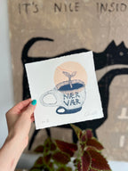 Håndlavet collografi | Nærvær no. 2 | Anette Zimmerlund