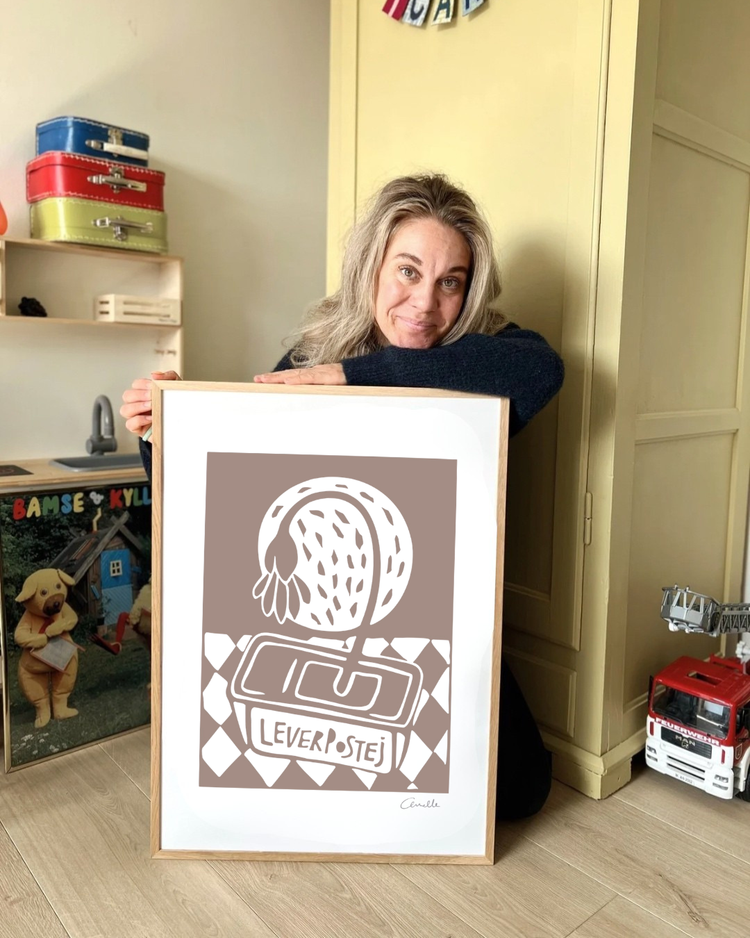 Leverpostej - Kunstplakat