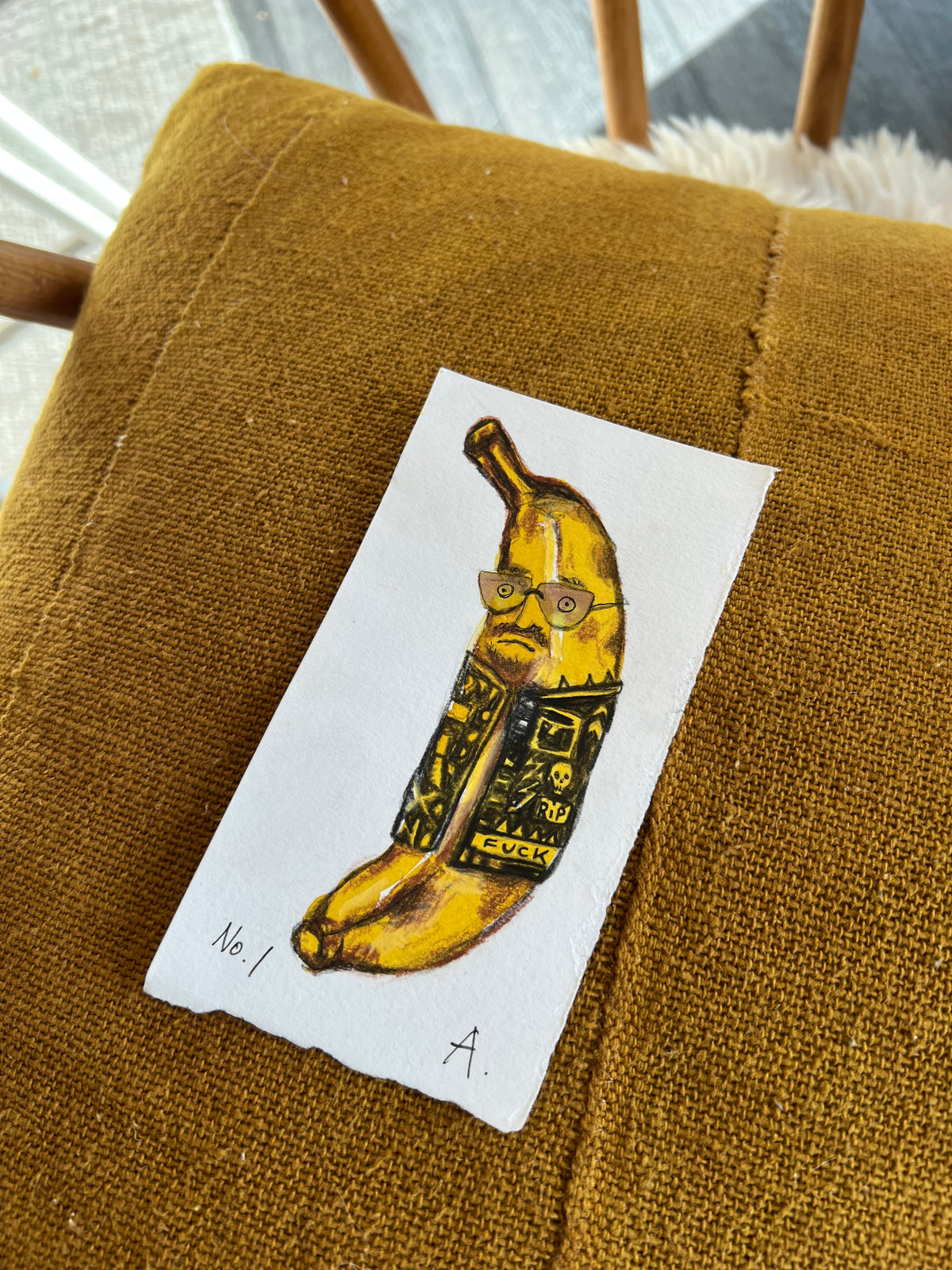 Originalt maleri | Hård Banan no. 1 | Anette Zimmerlund