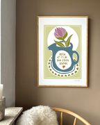 Din egen kande - Kunstplakat