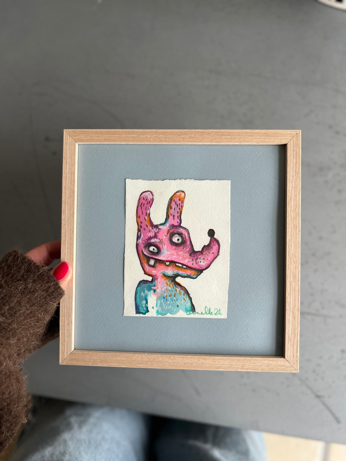 Ugly Truth | Originalt maleri | Anette Zimmerlund