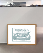 Kaptajn - Kunstplakat