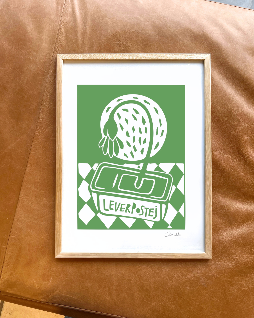 Leverpostej - Kunstplakat