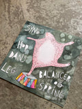 Originalt maleri | Syng, hop, dans | Anette Zimmerlund