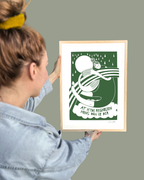 Regnbuen - Kunstplakat