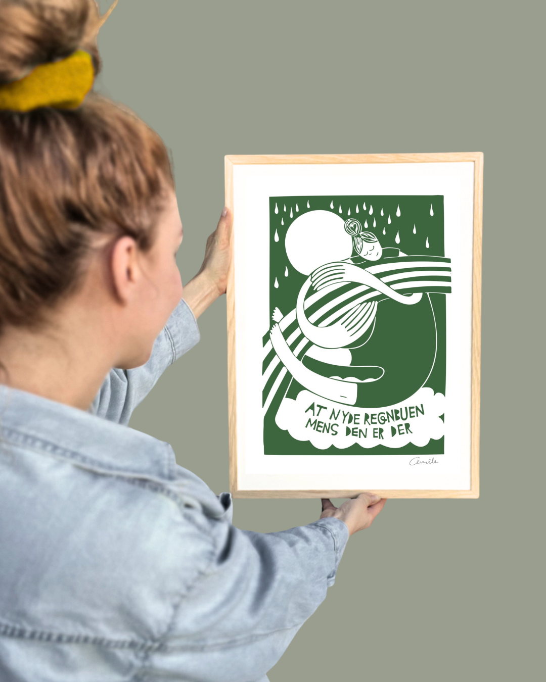 Regnbuen - Kunstplakat