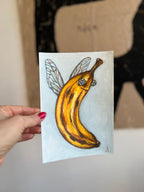 Originalt papirværk | Bananflue