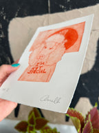 Håndlavet collografi | I'm not special no. 1 | Anette Zimmerlund