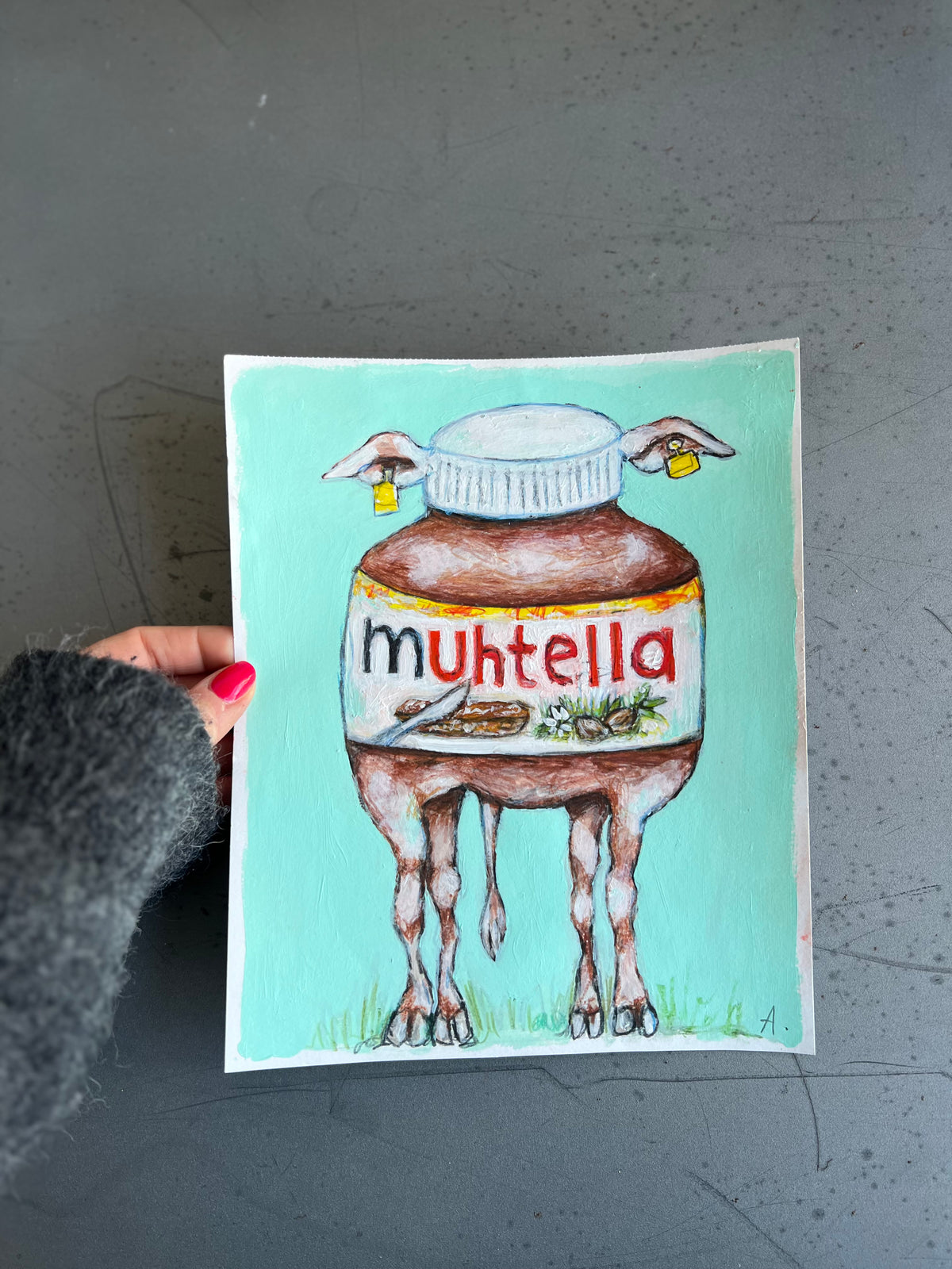 Originalt papirværk | MUHtella | Anette Zimmerlund