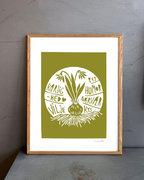 Blomsterløget - Kunstplakat