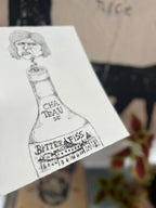 Original tegning | CHATEAU de Bitter Fiss | Anette Zimmerlund