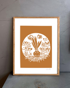 Blomsterløget - Kunstplakat