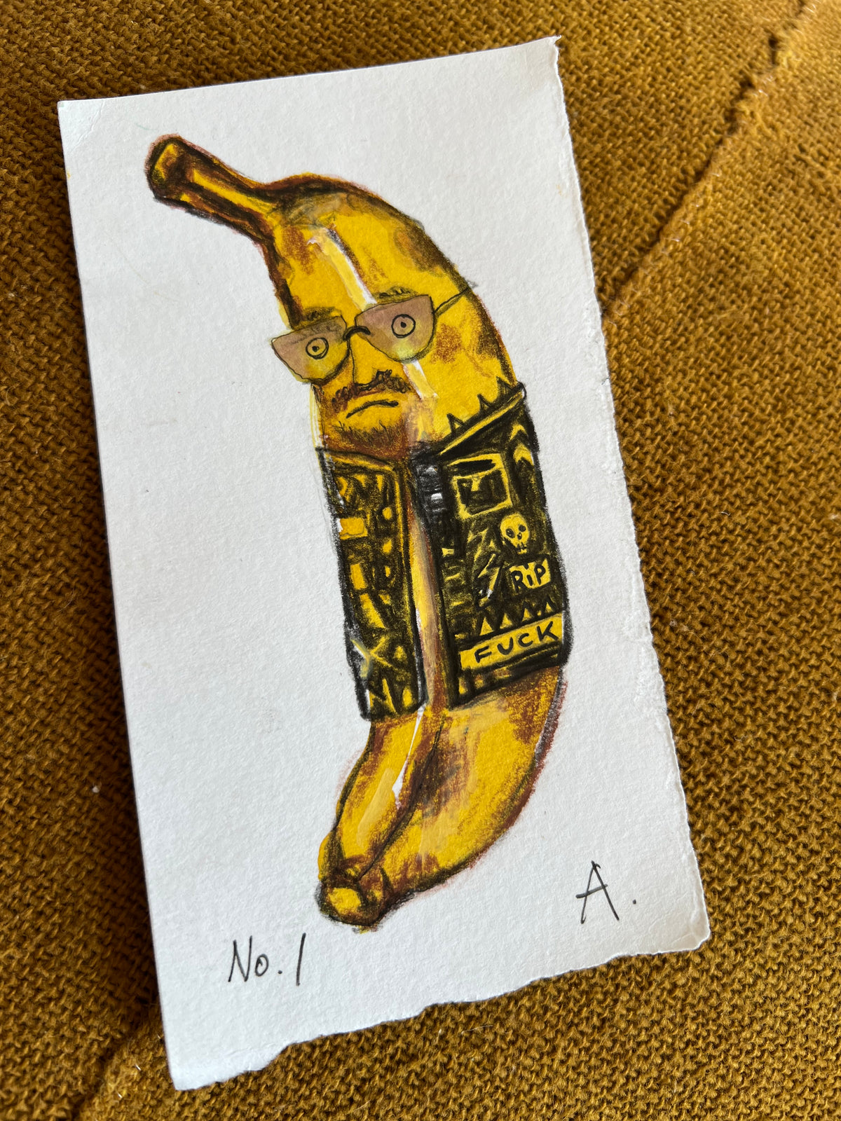 Originalt maleri | Hård Banan no. 1 | Anette Zimmerlund