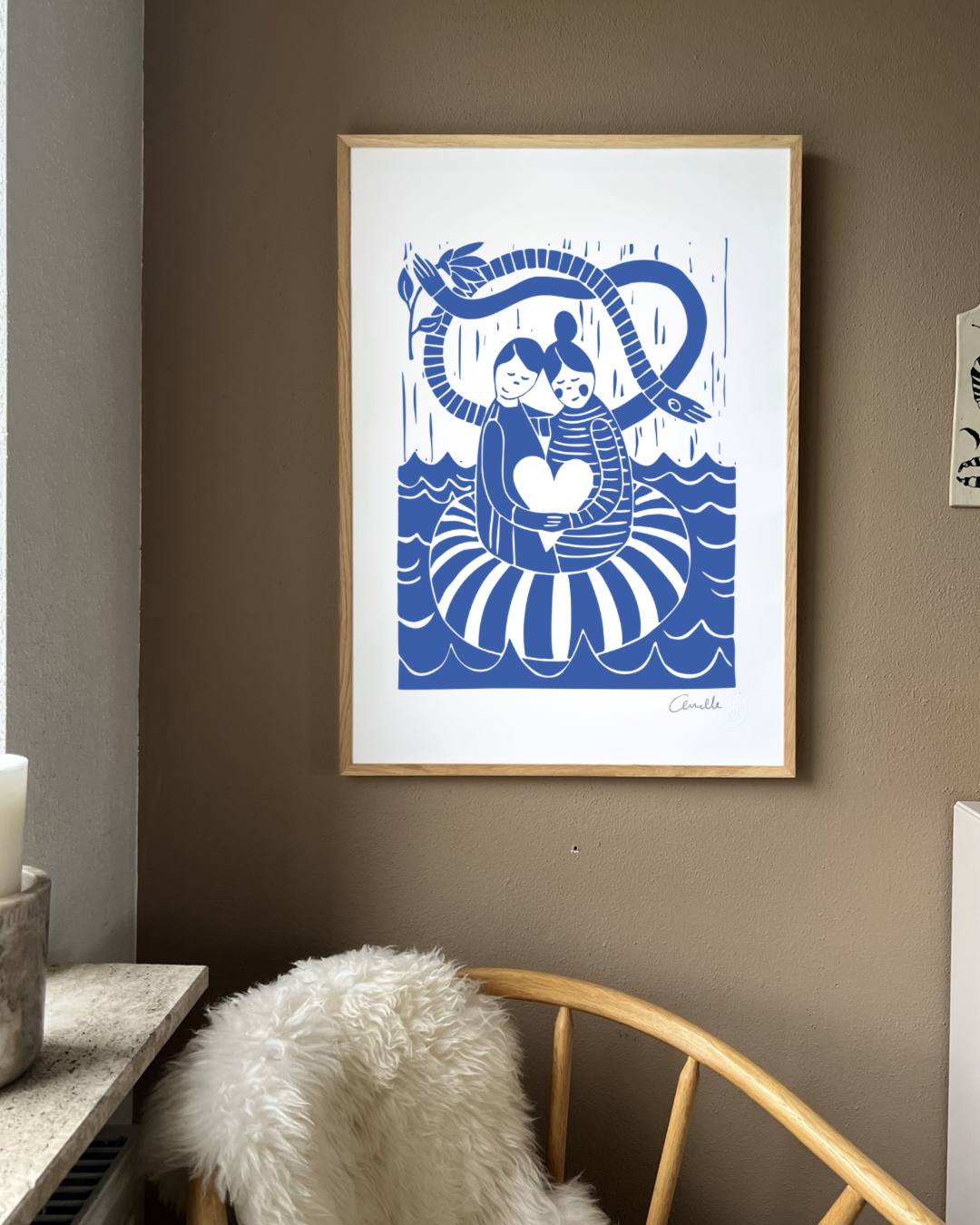 Dig og mig - Kunstplakat