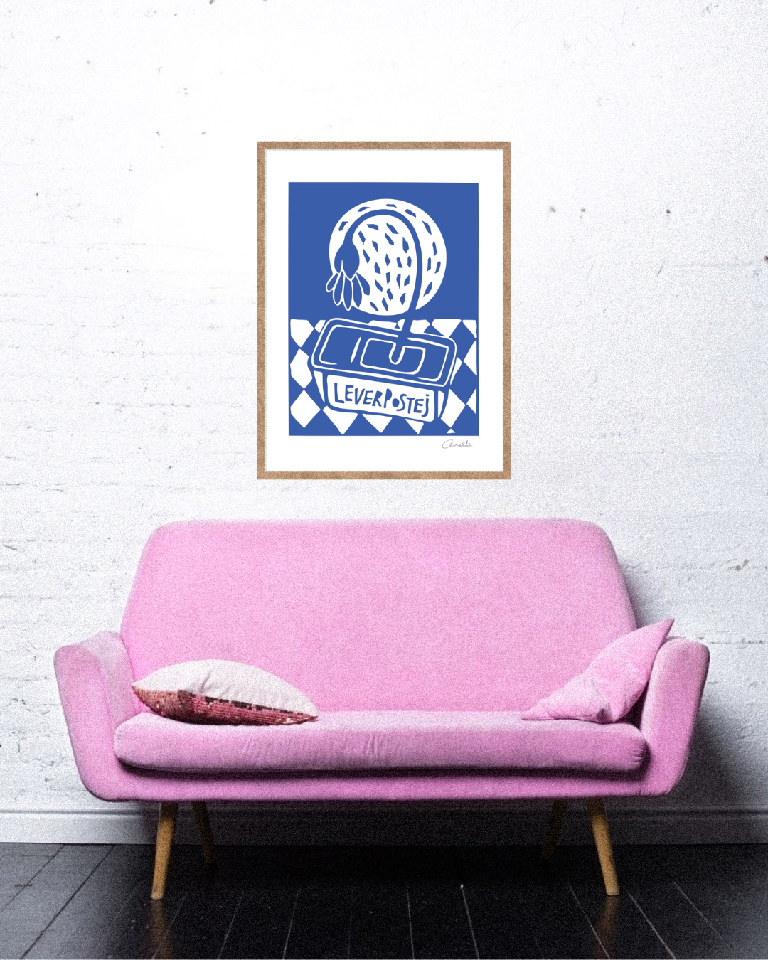 Leverpostej - Kunstplakat