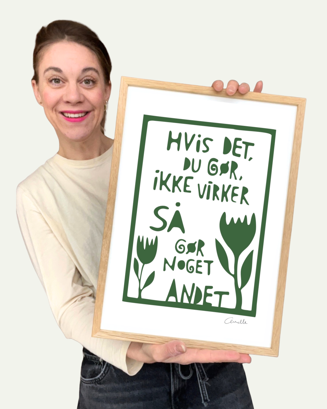 Gør noget andet - Kunstplakat