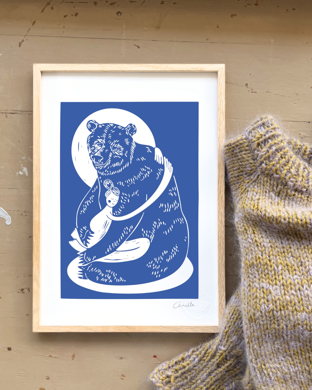 Frygt ikke - Kunstplakat