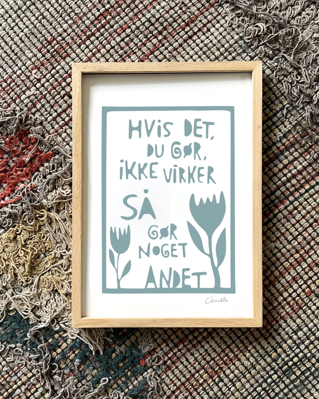 Gør noget andet - Kunstplakat