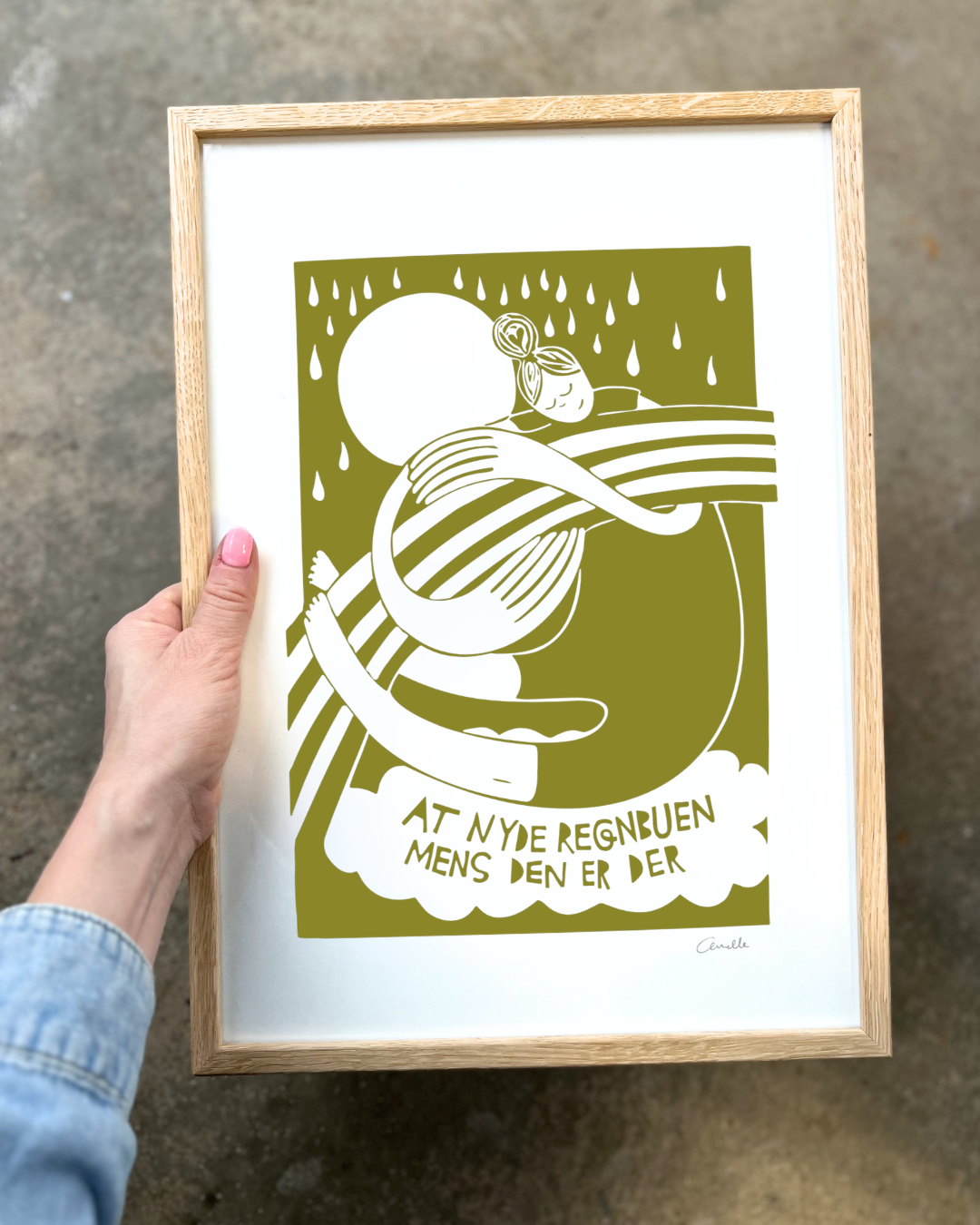 Regnbuen - Kunstplakat