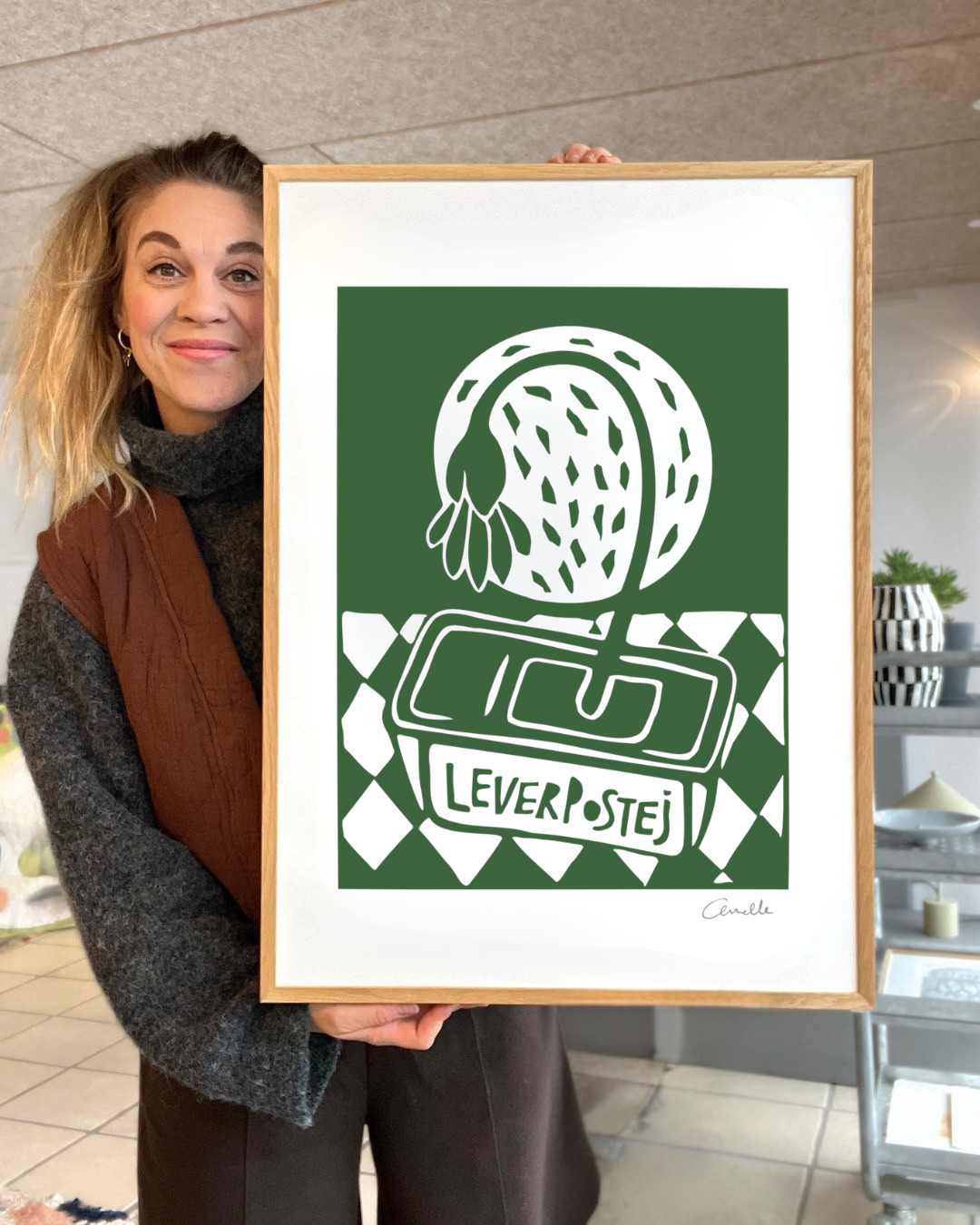 Leverpostej - Kunstplakat