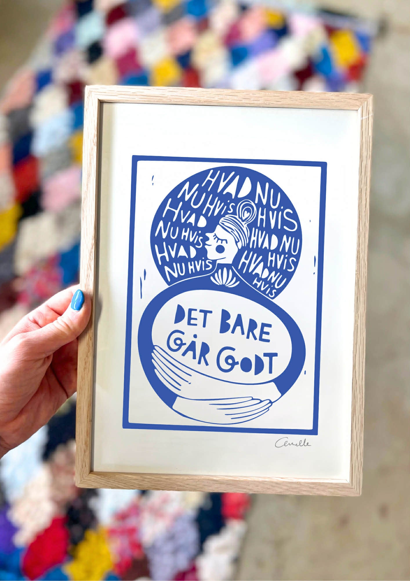 Hvad nu hvis - Kunstplakat