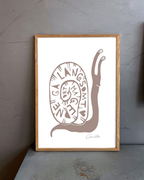 Det må gerne gå langsomt - Kunstplakat