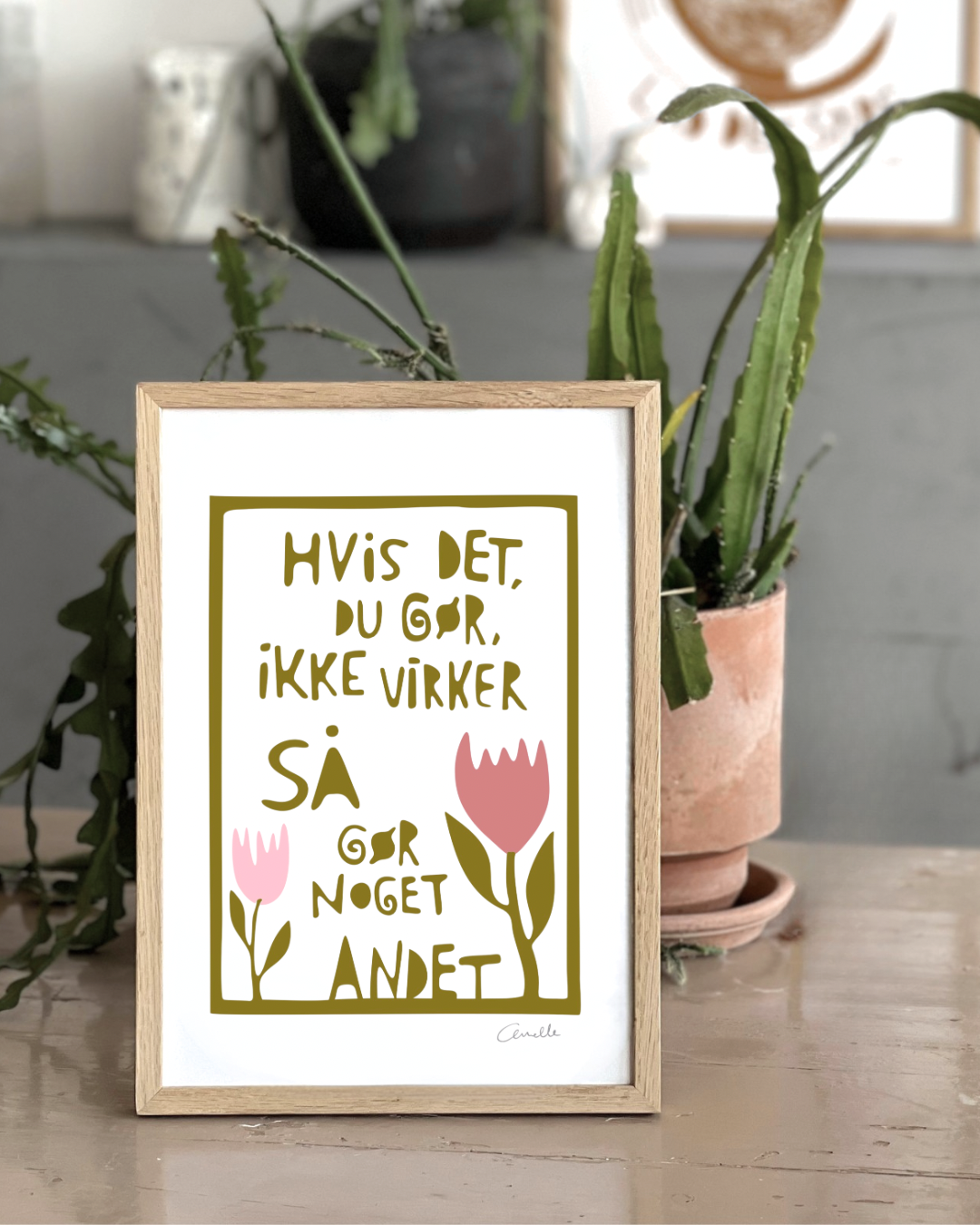 Gør noget andet - Kunstplakat