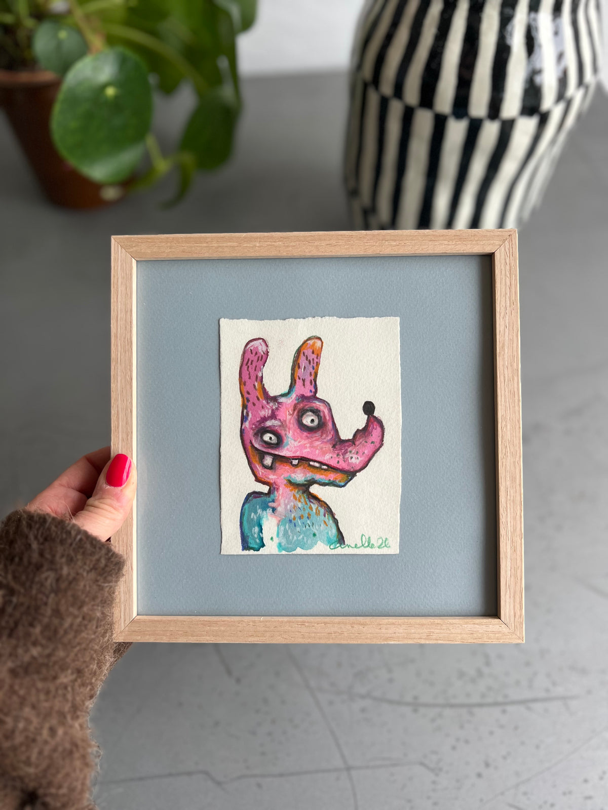 Ugly Truth | Originalt maleri | Anette Zimmerlund