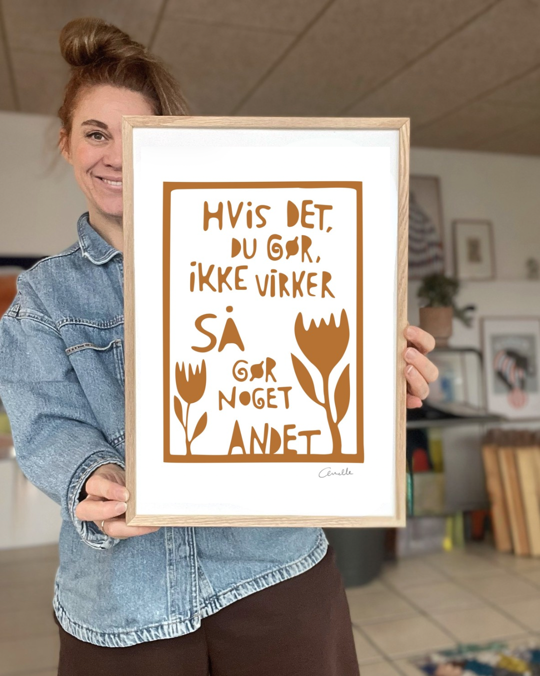 Gør noget andet - Kunstplakat