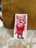 Originalt maleri | Pig-i-lyn Monroe | Anette Zimmerlund